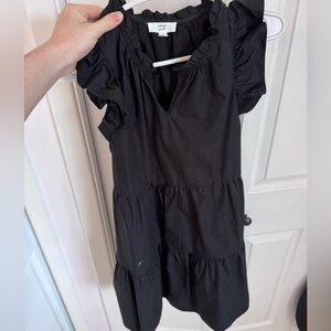 Black Kids Casual Dress